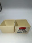Vintage Rubbermaid Drawer Organizer 2910 White 3"X3"X2" Lot Of. Fixed Price $19.99.