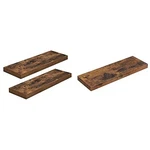 Vasagle Wall Shelf Set Of 2, Vintage Floating 23.6 Inch, Hanging Shelves. Fixed Price $47.77.