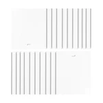 Dalix Pvc Vertical Blind Replacement Slats Curved Smooth White 70.5 3.5 (20.... Fixed Price $59.97.