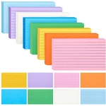 300PCS Color Index Cards, 3X5 Ruled Notecards Blank Flash Business.... Fixed Price $13.47.