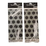Creative Converting Black Velvet Dots Treat Bags 40 Total Cellophane. Fixed Price $6.84.
