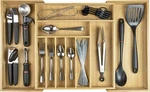 Kitchenedge Premium Silverware, Flatware And Utensil Organizer For Drawe. Fixed Price $59.95.