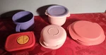 Nice Tupperware Lot Microwave Reheatables Bowls Lids. Fixed Price $36.00.