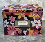 Vera Bradley Recipe Tin Box Pink Rosa Floral Plus 40 Cards 8 Dividers New. Fixed Price $18.58.