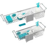 Favothings Over The Kitchen Sink Caddy Sponge Holder Organizer Drying Rack Ex.... Fixed Price $40.75.
