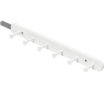 Kelendle Extendable Sliding Wardrobe Rail With Hardware Pull Out 6 Hooks. Fixed Price $63.59.