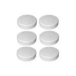 Sunshine Mason Co. Regular Mouth Jar Plastic Storage Caps 6 Pieces, White. Fixed Price $10.80.