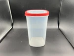 Rubbermaid Servin Saver 4.5 Quart 10" X 6" Container 556F Bread Keeper Red Lid. Fixed Price $11.95.