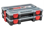 Small Parts Organizer Box Stackable Hardware Storage Case 2 Pcs. Fixed Price $72.99.
