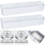 2 Pack 14" Kitchen Sink Tip Out Tray, False Drawer Front Flip With Hinge.... Fixed Price $61.27.