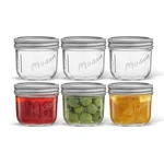 Joyjolt 8 Mason Jars With Lids, Labels And Measures! 6-PACK Oz, MP262. Fixed Price $30.70.