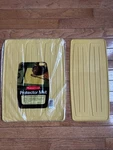 Vtg Rubbermaid Protector Sink Mat Set 1312 & 1311 Yellow Gold X 17 8. Fixed Price $50.00.