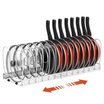 Housolution Pot Organizer Rack For Cabinet, Upgraded Expandable L.... Fixed Price $42.55.