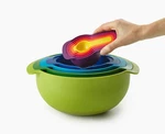 Joseph Nest Plus Bowl Set Food Preparation 9PC Multi Color 40031 New!. Fixed Price $26.24.