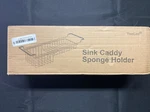 Sink Sponge Holder Stainless Steel Kitchen Accesssories Organizer Treelen. Fixed Price $9.99.