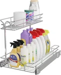 Under Sink Cabinet Organizer Two Tier Pull Out Shelf (11.75W X21D),. Fixed Price $86.97.