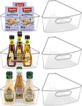 Jeisslia Lazy Susan Cabinet Organizer Bins For 26" - New Damaged Box. Fixed Price $26.99.