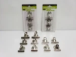 Harbor Freight Pittsburgh Magnetic Bulldog Clip Set Lot Of 16 Stailness Steel. Fixed Price $19.99.