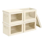 Homsorout Storage Bins With Lids - Small Fabric Organizers Window, Colla.... Fixed Price $33.89.