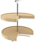 Rev-a-shelf 6942-24-52 Classic Tier 24" Pie Cut Door Mount Lazy Almond. Fixed Price $83.99.