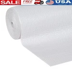 Non-adhesive Pvc Shelf Liner Easy Clean Smooth Top Ideal Kitchen Bath Laundry Us. Fixed Price $49.27.