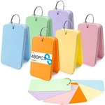 Koogel 480 Pcs Index With Ring, 3 5 Inch Flash Cards, Colored.... Fixed Price $22.20.