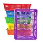 6 Pack Plastic Turn Paper Trays For Classroom, Colorful Storage Bin Basket.... Fixed Price $35.19.