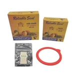 Canning Jar Seal Bundle Includes 12 Regular And Wide Mouth Viceroy Rub.... Fixed Price $28.50.