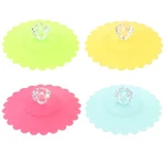 Doitool Set Of 6 Silicone Mug Covers 4.13 Inch Diamond Flower Pattern Random. Fixed Price $21.82.