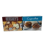Hersheys Chocolate & Cupcakes Metal Tin Recipe Box W/ 99 Cards Sealed New. Fixed Price $24.99.