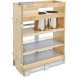 Rev-a-shelf RS445-VBOSC-8C Vanity Base Cabinet Organizer 9-5/16" Pull Out. Fixed Price $629.99.