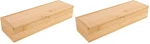 Flatware Wood Tray With Lid Kitchen Cutlery Utensil Drawer Organizer Bamboo C.... Fixed Price $62.88.