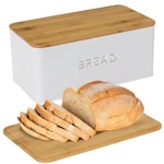 Culinary Couture White Bread Box For Kitchen Countertop With Lid - Large Brea.... Fixed Price $44.77.