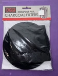 Pack Original Charcoal Filters For Oggi 3.8 Liter Countertop Compost Pail 7320. Fixed Price $5.00.