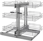 Rev-a-shelf 5PSP3-15SC Classic 26-3/8" Soft Close Tier Wire Chrome. Fixed Price $862.99.