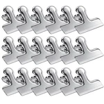 Heavyduty Stainless Steel Chip Bag Clips 1.57 Inch Silver 18 Pcs For Kitchen. Fixed Price $20.69.