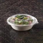 Sabert Pet High Dome Lid For Pulp Fiber Round Bowl 24 Oz, Clear 300/CASE. Fixed Price $142.75.