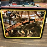 Aquarius Jurassic Park Lunch Boxes Tin Tote Fun. Fixed Price $29.95.