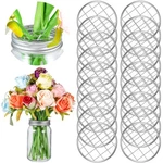 Patelai Mason Jar Frog Lid Insert Metal Flower Organizer Silver. Fixed Price $25.29.