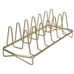 Kitchen Details Geode Lid Organizer Satin Gold Dimensions: 13.6"X 5.5"X 4.9". Fixed Price $32.93.