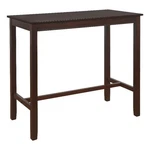 Linon Claridge 42" Wood Bar Height Pub Table Brown Finish. Fixed Price $177.99.