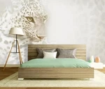 3D Clever Leopard ZHUA30337 Wallpaper Murals Removable Self-adhesive Ann. Fixed Price $68.92.