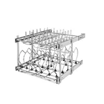 Rev-a-shelf 5CW2-2122 Chrome Series 21" Two-tier Pull Out Cookware Organize. Fixed Price $283.08.
