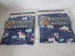 Ritzy Snack Happens Bag 7" X Unicorn Dreams Set Of 2. Fixed Price $15.00.