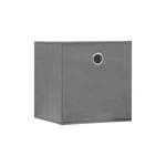 New Room Essentials Foldable Cube Organizer Storage Bin 11" Gray. Fixed Price $7.95.