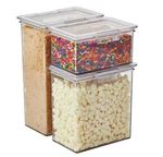 The Home Edit 3 Piece Canister Food Organizer And Storage Containers Clear. Fixed Price $29.98.