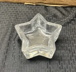 Vintage Sonoma Genuine Home Goods Star Shape European Glass Bowl Poland W/ Box. Fixed Price $18.00.