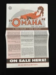 Omaha The Cat Dancer Promo Poster/sheet 1988 Kitchen Sink Press. Fixed Price $30.00.