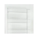 Closetmaid 802200 3-WIRE-SHELF Unit, Door Wall Rack, White, 18-IN.. Fixed Price $38.02.