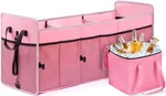 Car Trunk Organizer With Individual Cooler Bag 3 Compartments Fo. Fixed Price $48.55.
